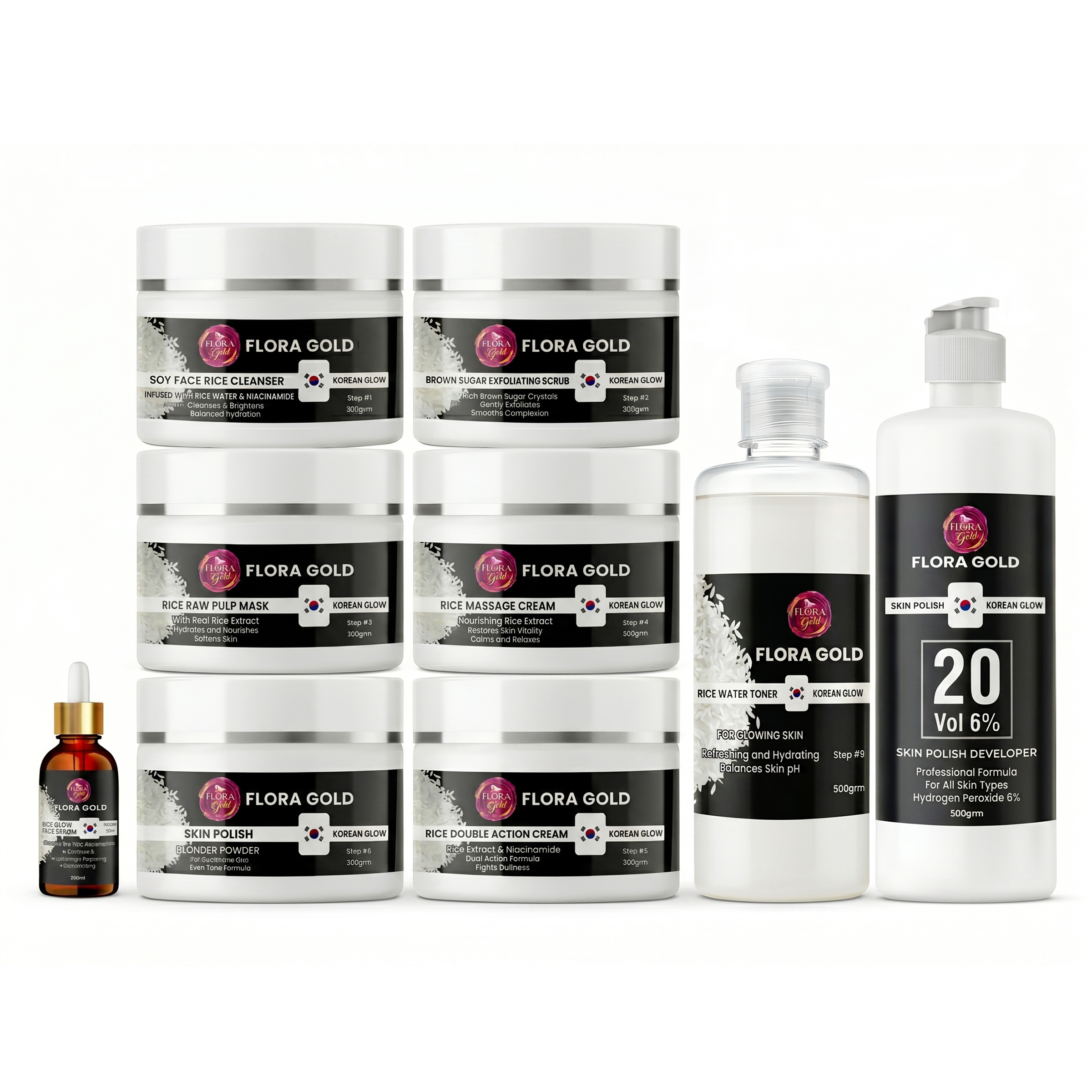 Rice skincare kit